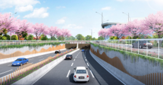 上海世博文化公园市政道路配套工程