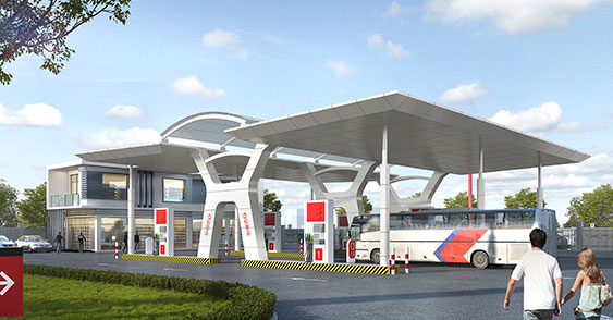 中油氢能平霄路油氢合建站