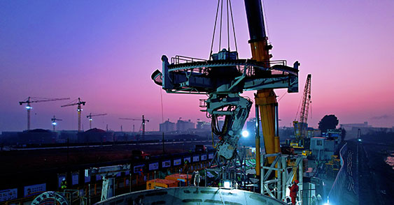 竹园白龙港污水连通管工程ZB1.2(管道工程)