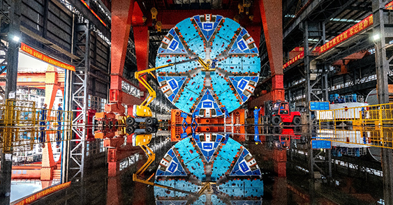 Φ14.05m超大直径盾构“骐跃号”