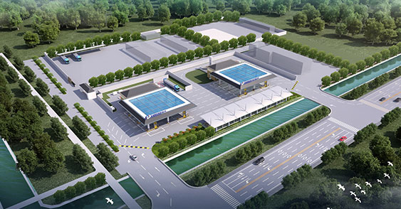 盐东车用能源“四位一体”合建站项目