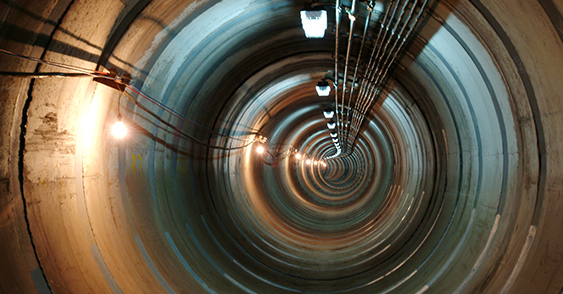 上海西藏路电力电缆隧道